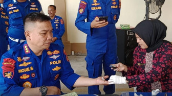 Sambut HUT ke-72, Ditpolairud Polda Jambi Gelar Donor Darah